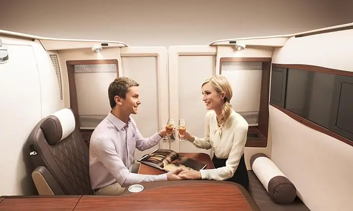 Best First Class Seats for Couples: Flight Suite Guide